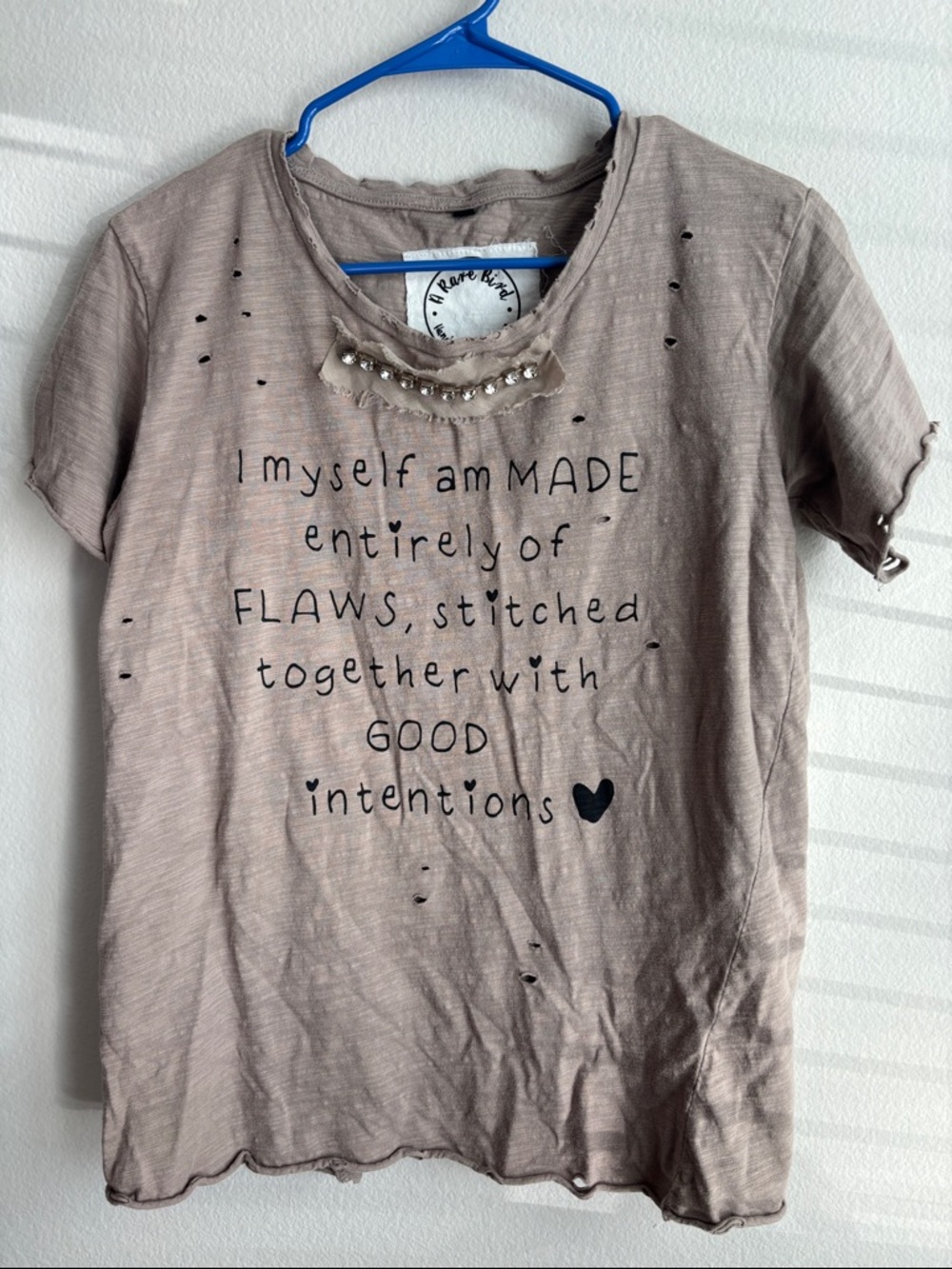 ✨A Rare Bird Distressed Tee✨